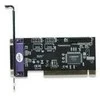 MANHATTAN Parallel PCI Card Two External DB25 Port, 324038