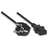 MANHATTAN, Power cable, computer - wall socket, Schuko - C13, 1.8m, 16A, CE, 314695, ICOC 01-NC-B, 300148