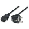 MANHATTAN, Power cable, computer - wall socket, Schuko - C13, 1.8m, 16A, CE, 314695, ICOC 01-NC-B, 300148