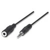 MANHATTAN Stereo extension cable, 3.5mm stereo jack/3.5mm stereo socket, 311717, 311724, ICOC 018-CU-25