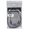MANHATTAN Stereo extension cable, 3.5mm stereo jack/3.5mm stereo socket, 311717, 311724, ICOC 018-CU-25