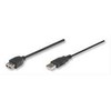 MANHATTAN USB 2.0 extension cable A-A, M/F, 3.0m, juodas 346511