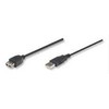 MANHATTAN USB 2.0 extension cable A-A, M/F, 3.0m, juodas 346511