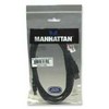 MANHATTAN USB 2.0 extension cable A-A, M/F, 3.0m, juodas 346511
