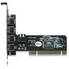 MANHATTAN USB 2.0 PCI card, 4 External or 3 External with 1 Internal Connections, 171557
