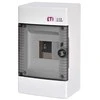 ETI Modulinis skydas ECT4PT, 4 modulių virštinkinis skaidr. IP40