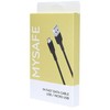 MYSAFE CABLE CL1M MICRO USB 1M Juodas