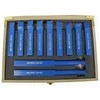 Silver Tools NOŻE TOKARSKIE 20x20mm W WALIZCE 11szt. /Sidabrinis