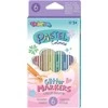 Flomasteriai COLORINO Pastel, 6 blizgios spalvos