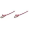 Rožinė INTELLINET Network Cable, Cat6, UTP RJ-45 Male / RJ-45 Male, 1.0 m, Rožinė, 392761