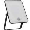 Bikuva.lt 10W LED prožektorius ESSENTIALS, juodas, 4000K, su judesio davikliu