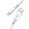 Hoco PTC kabelis USB A vyriškas - iPhone Lightning 8 kontaktų 2,4A Ferry X70 1m baltas