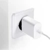 PTC Forcell 230V sieninis įkroviklis su USB Type-C, žaibo (APPLE) laidu 3A 20W su PD ir QC 4.0 įkrovimo funkcija