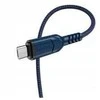 PTC HOCO kabelis USB 2.0 A kištukas į mikro USB B kištukas, 2.4A, mėlynas, 1.0m, X59