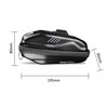 SAKWA WILDMAN HARDPOUCH BIKE MOUNT XS Juodas