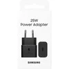 EP-T2510NBE Samsung USB-C 25W Kelioninis įkroviklis juodos spalvos