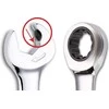 SATA KLUCZ PŁASKO-OCZKOWY 18mm Z PODWÓJNĄ GRZECHOTKĄ