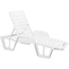 Home4You Gultas FISSO, 71x192xH45cm, plastikinis, baltas