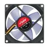 SPIRE, case and PSU cooler, 80x80x25mm, 12V, 3pin, PCI slot manual fan speed control, SP08025S3H3/4
