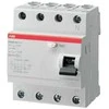 ABB Srovės nuotėkio relė FH204, 40A, 6kA, 30mA AC, 4P