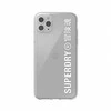 SUPERDRY SNAP CASE CLEAR IPHONE 11 PRO MAX TRANSPARENT / Baltas