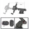 Tech-Protect V1 Car telefono laikiklis for Windshield/Cockpit – juodos spalvos