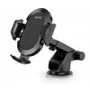 Tech-Protect V1 Car telefono laikiklis for Windshield/Cockpit – juodos spalvos