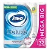 Tualetinis popierius Zewa Deluxe Pure Baltas, 32 vnt.