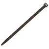 Tvirtinimo dirželis Elematic, 7,8 x 180 mm, juodas