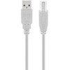 Goobay SPEED USB 2.0 didelės spartos adapterio laidas 1,8 m – USB 2.0 (tipas B) 68712