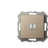 USB kroviklis LIREGUS EPSILON, šampano spalvos