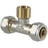 Tdm_Brass Užveržiamas trišakis 1060, 3/4" x 26 mm, išorinis sriegis