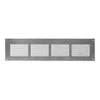 Ventiliacijos grotelės EUROPLAST MR4010ZN, 400 x 100 mm