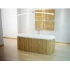 Vonia BESCO VICTORIA 160, 160×75×44 cm, ovalas