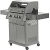YATO DUJINĖS GRILLĖS 3+1 NERŪDIJANČIOJO PLIENO 11,5KW / STIKLAS