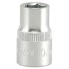 YATO šešiakampė galvutė 3/8" trumpa 10mm
