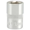 YATO šešiakampė galvutė 3/8" trumpa 13mm