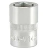 YATO šešiakampė galvutė 3/8" trumpa 14mm