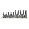YATO Rinkinys KLUCZY TORX NA SZYNIE 12elem.
