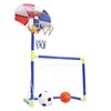 None Žaisliniai futbolo vartai su krepšinio lenta 520062011