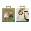 4Smarts Silikoninis dėklas Set for Samsung Galaxy SmartTag2 4 pcs. baltas, pink, žalias, mėlynas (baltas, pink, žalias, mėlynas)