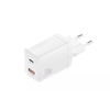 4Smarts sieninis įkroviklis PDPlug Duos 30W 1C+1A baltas (baltas)