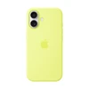 Apple iPhone 17 Silikoninis dėklas with MagSafe - Neon Geltona