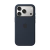 Apple iPhone 17 Pro Silikoninis dėklas with MagSafe – Midnight