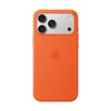 Apple iPhone 17 Pro Max Silikoninis dėklas with MagSafe – Oranžinis