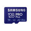 Atminties kortelė Samsung PRO Plus microSD 128 GB (2021), Mėlynos spalvos
