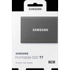 Išorinis kietasis diskas SSD|SAMSUNG|T7|1TB|USB 3.2|Rašymo greitis 1000 MBytes/sec|Skaitymo greitis 1050 MBytes/sec|MU-PC1T0T/WW