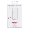 Dėklas CELLY Gelskin galinis dangtelis Samsung Galaxy A12 (skaidrus)