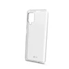 Dėklas CELLY Gelskin galinis dangtelis Samsung Galaxy A12 (skaidrus)