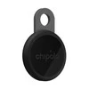 „Chipolo LOOP“ – įkraunamas „Bluetooth“ sekiklis su silikonine kilpa, skirtas „iOS“ ir „Android“, anglies spalvos